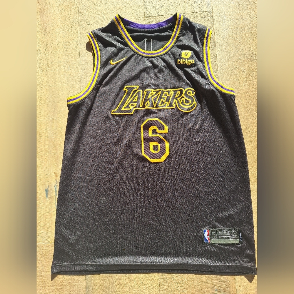 LA Lakers LeBron James Mamba Jersey No.6 gently used
